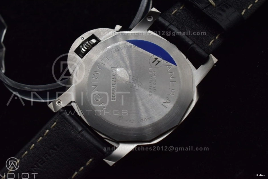 on Black Black Dial  Best Leather Strap VSF P.9010 PAM1312 1:1 Edition 0505